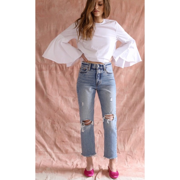 Levi's Denim - LEVI’S Wedgie Straight Lost Inside High Rise Jeans